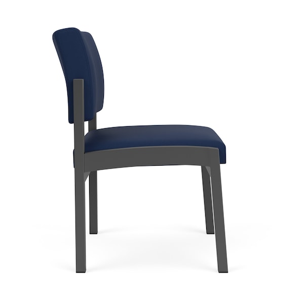 Lesro Lenox Armless Guest Chair, 22.5 in W 24.5 in L 32 in H LS1102 - main